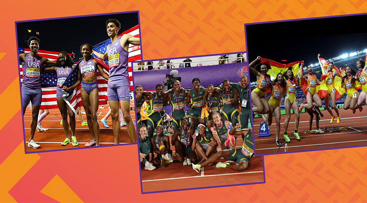 South Africa voted best team at the World Relays